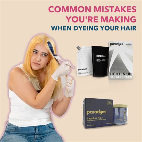 Common Hair Dyeing Mistakes