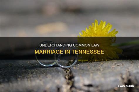 Unpacking Common Law Marriage in Tennessee: What You Need to Know