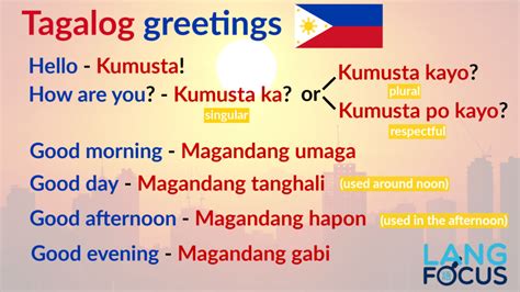 Common Meaning In Tagalog
