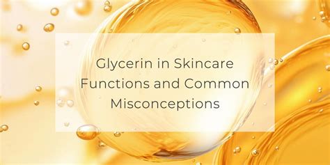 Common Misconceptions About Glycerin