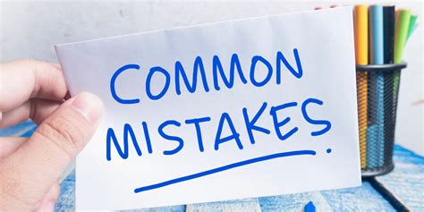 Common Mistakes & Troubleshooting