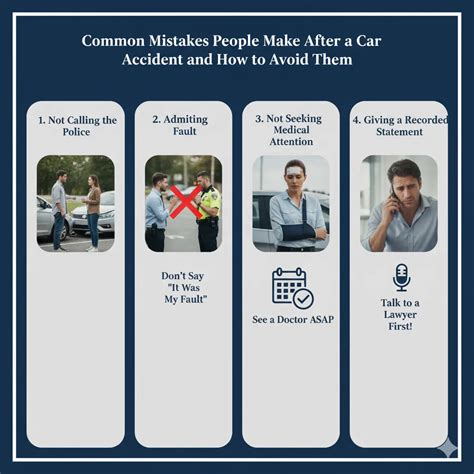 Common Mistakes After Car Accident