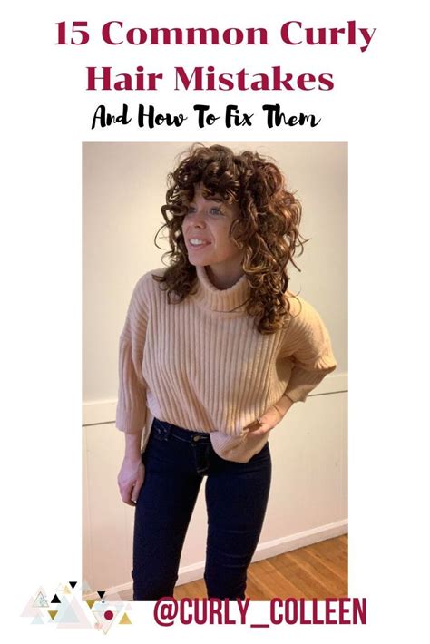 Common Mistakes With Curly Hair