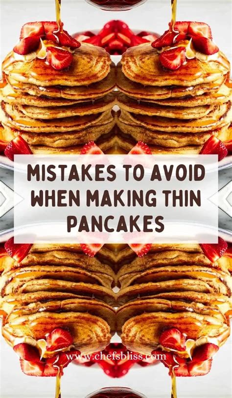 Common Mistakes to Avoid When Making Fluffy Pancakes