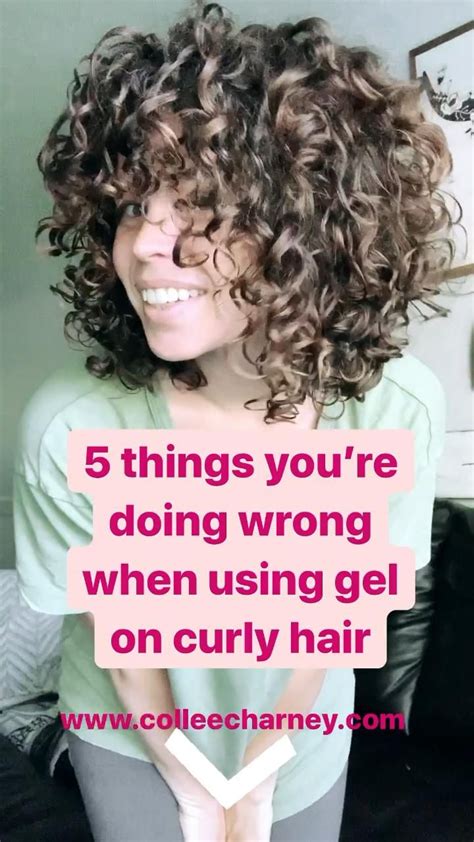 Common Mistakes to Avoid When Using Curly Hair Gel