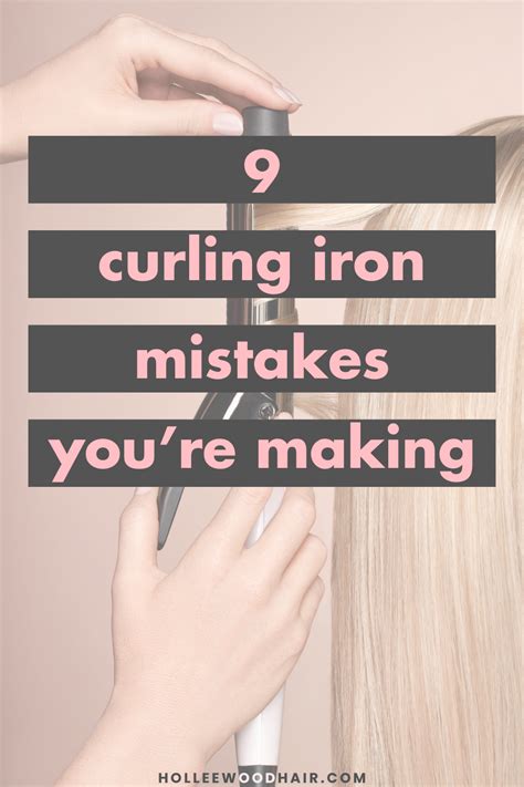 Common Mistakes to Avoid When Using a Long Curling Iron