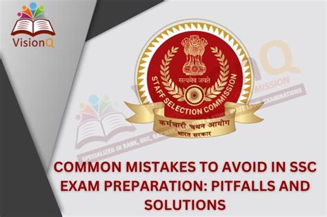 Common Pitfalls to Avoid with SSC Previous Year Paper Practice
