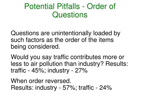 Common Questions and Potential Pitfalls