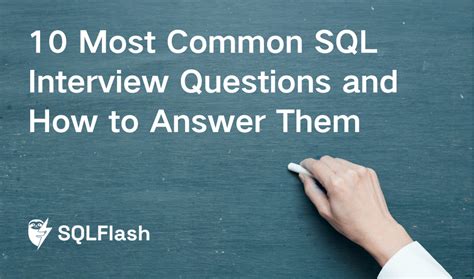Common SQL Interview Questions