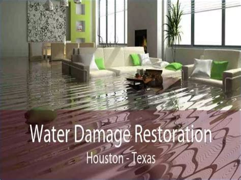 Common Signs of Houston TX Water Damage