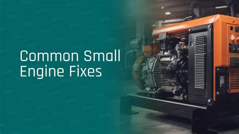 Common Small Engine Problems Greensboro