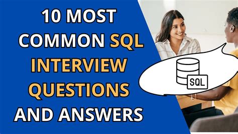 Common Sql Interview Questions And Answers Examples