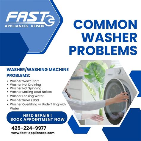Common Washer Problems