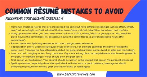Top 10 Most Common CV Mistakes to Avoid [INFOGRAPHIC]