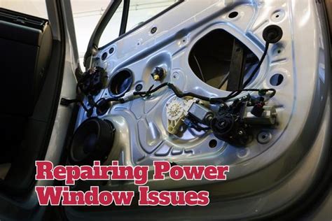 Common power window issues