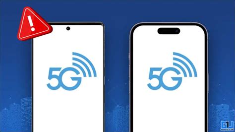 Common problems causing 5G not showing up on iPhone