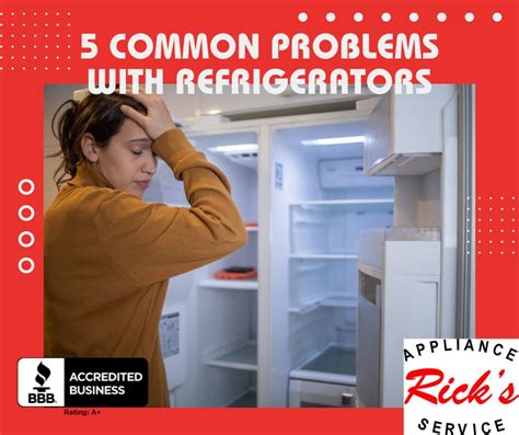 Common refrigerator problems los angeles ca