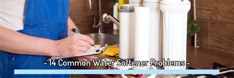 Common water softener problems identified