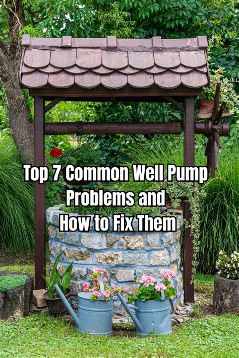 Common well pump problems
