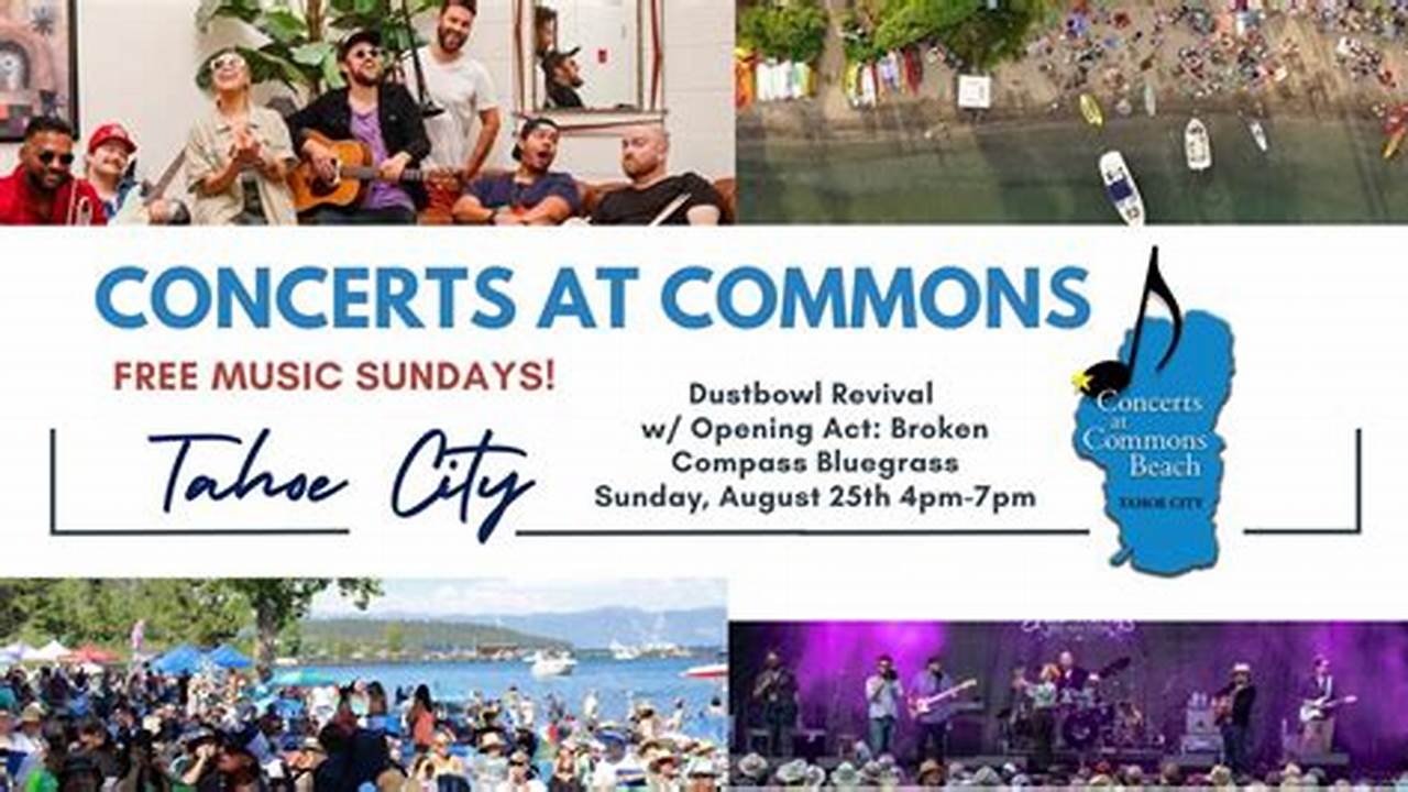 Commons Beach Concerts 2024
