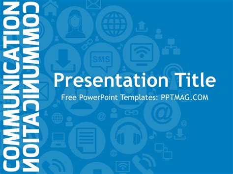 Communication Powerpoint Template
