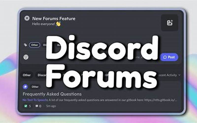 Community Forums And Discord Channels