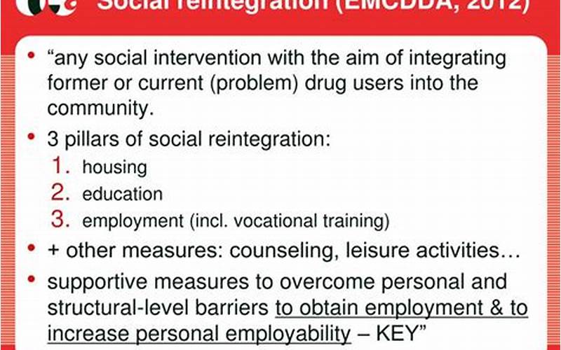 Community Involvement In Social Reintegration