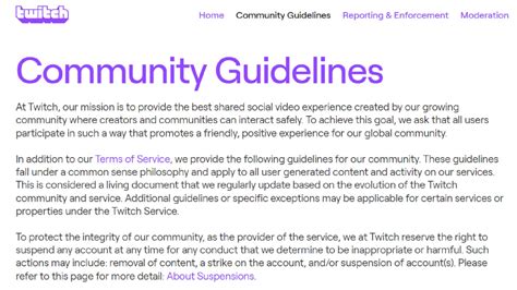 Community Guidelines for a Better Experience