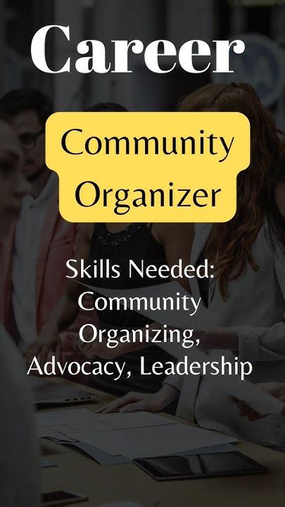 Community Organizer Career