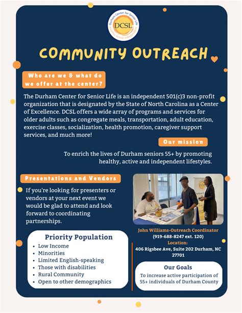 Community Outreach Programs and Non-Profit Organizations