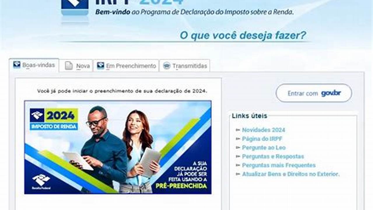 Como Baixar Programa Irpf 2024