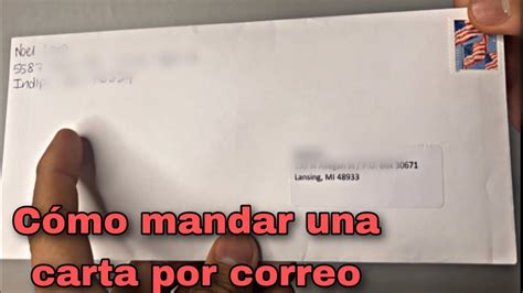 Como Enviar Un Carta Por Correo Postal Compartir Carta