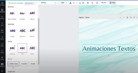 Como Animar Letras En Canva