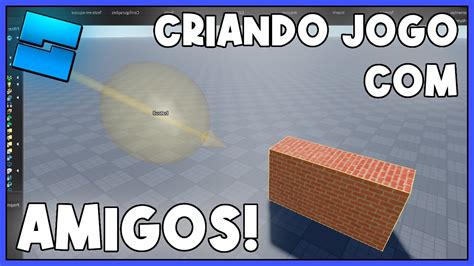 Como CRIAR JOGOS COM AMIGOS no ROBLOX STUDIO! [Team