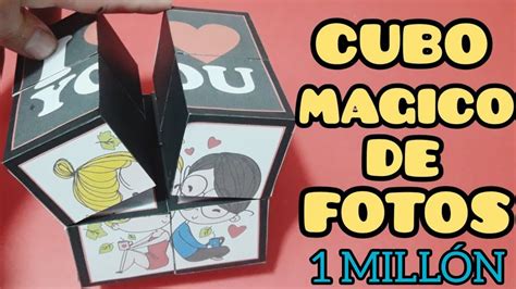 Como Hacer Cubo De Fotos CUBO MAGICO de FOTOS | magic cube - YouTube
