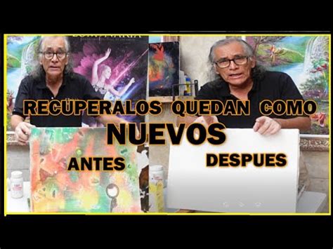 Como Limpiar Un Lienzo