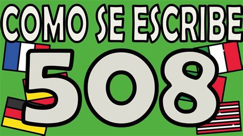 Como Se Escribe 508