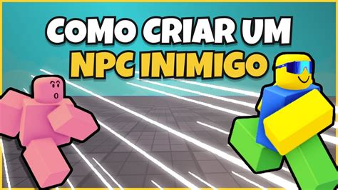 Como criar um dialogo com um NPC I Roblox Studio I - YouTube