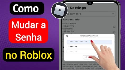 Como mudar a senha do Roblox - Canaltech