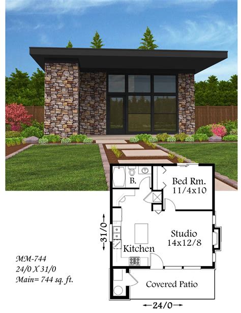 Compact Small House Plan 1,150 sq ft ANK Studio
