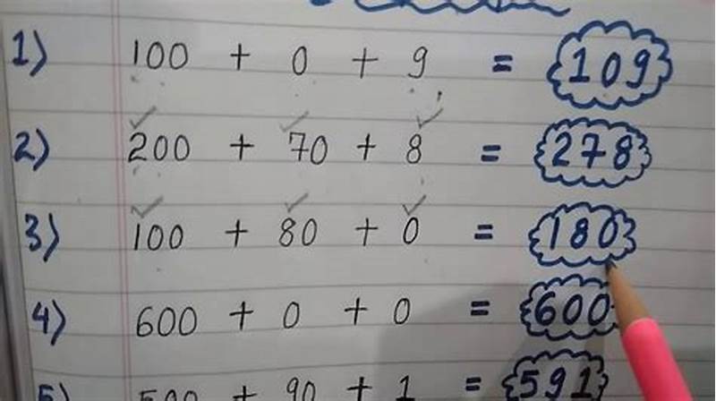 Compact Form In Maths For Class 1