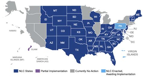Compact License States