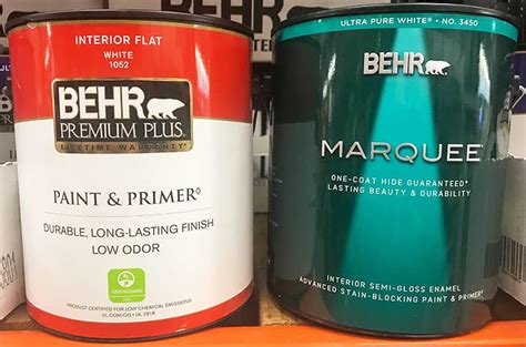 Comparing Behr Marquee: Value vs. Cost