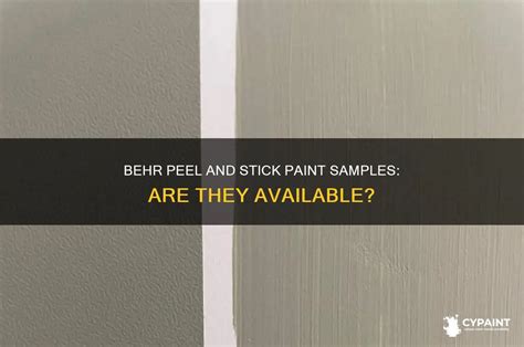 Comparing Behr Peel And Stick Samples to Traditional Samples