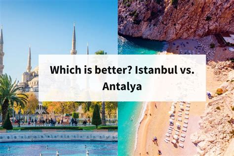 Comparing Istanbul attractions