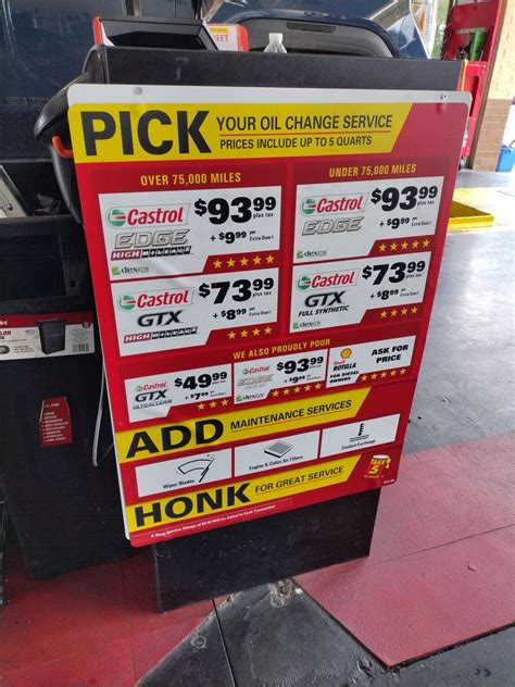 Comparing Take 5 Oil Change Prices to Other Service Providers