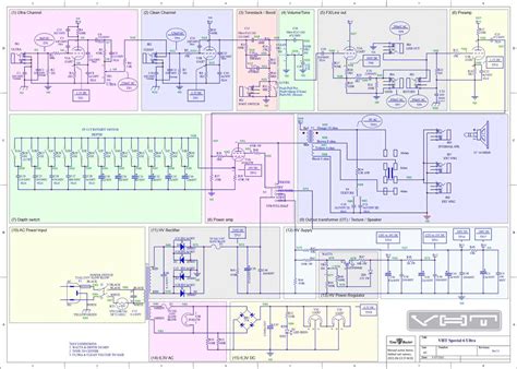 Comparing Wiring Diagrams VHT Amplifier Models