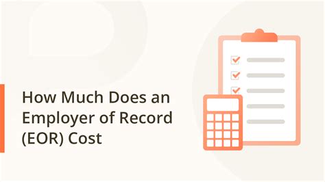 Comparing the Costs of Different Employer of Record Providers