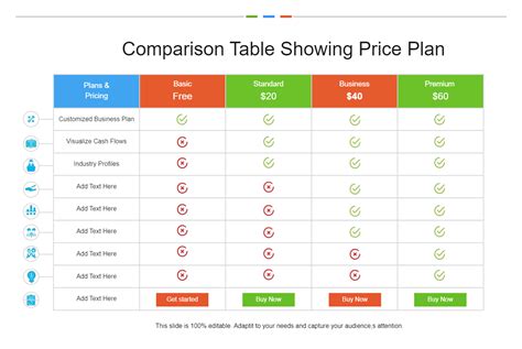 Comparison Table: Key Features and Pricing