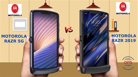 Comparison between Motorola Razr 5G and Other Phones